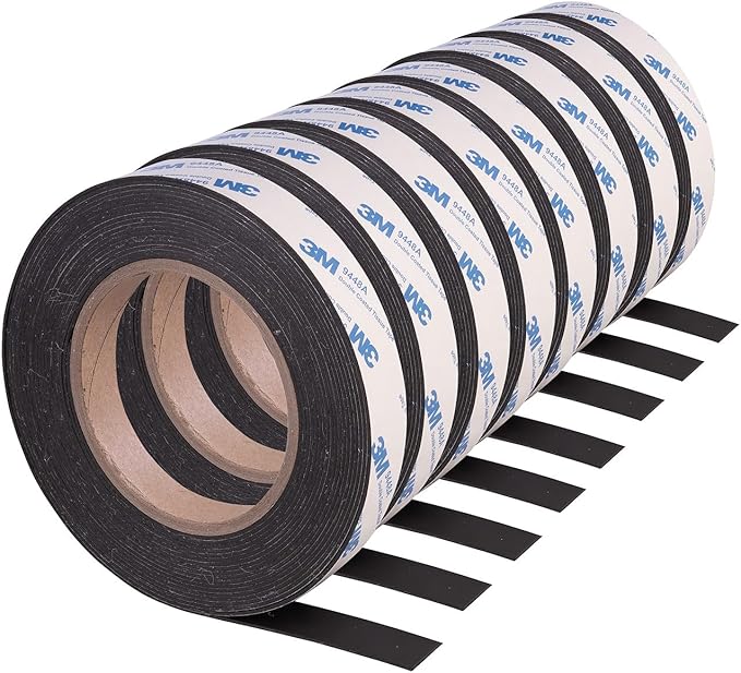 4er-Set Selbstklebendes A+B Magnetband
